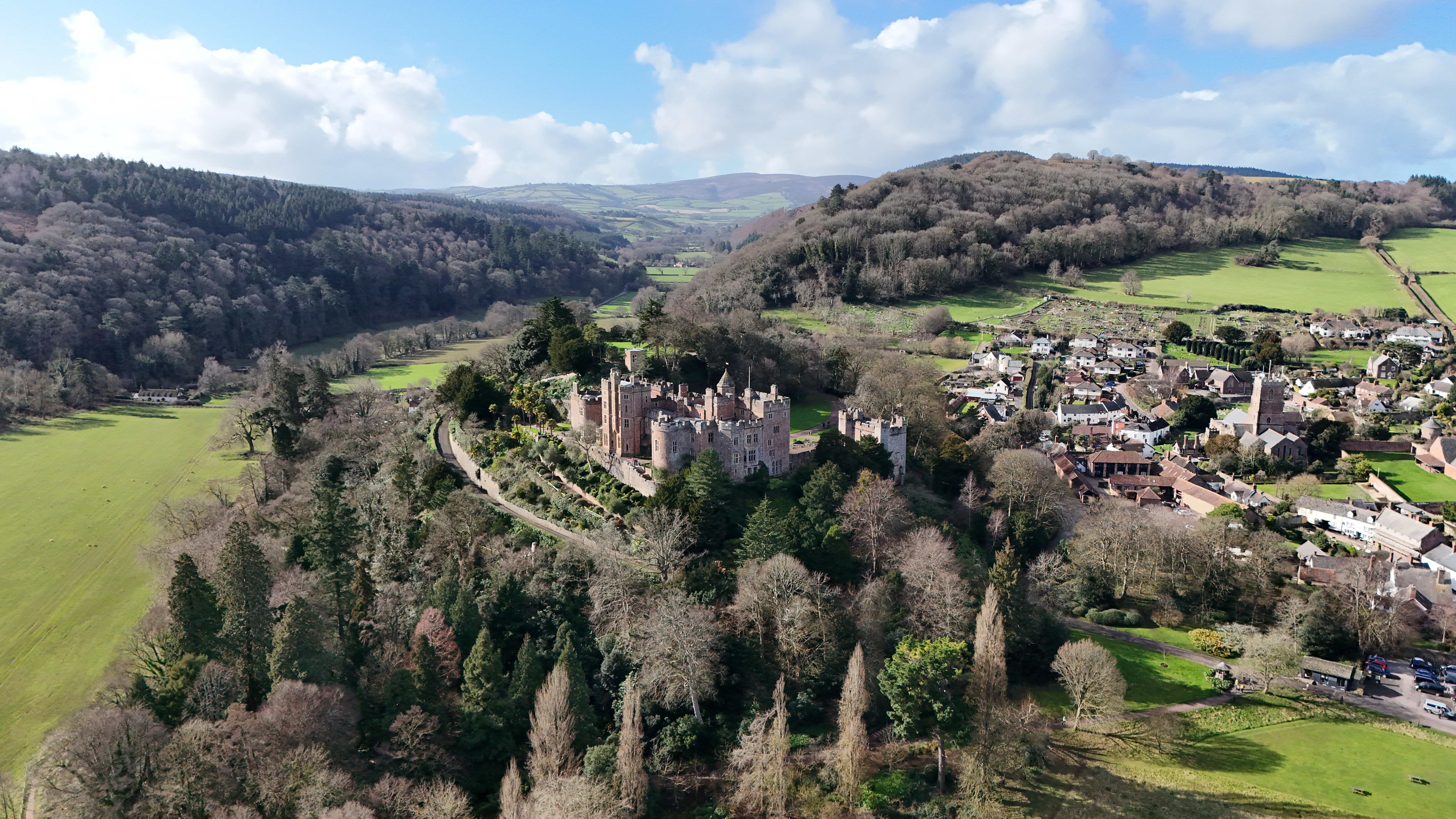 Dunster Castle, Exmoor National Park